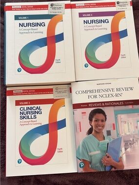 Pearson Nursing School book bundle